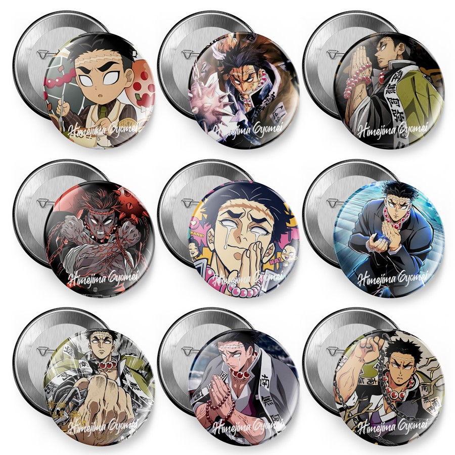 鬼灭之刃胸章书包挂件磁吸冰箱贴