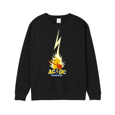 ins皮卡丘联名套头卫衣男女同款