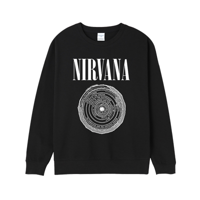 bf美式复古摇滚圆领卫衣男女同款