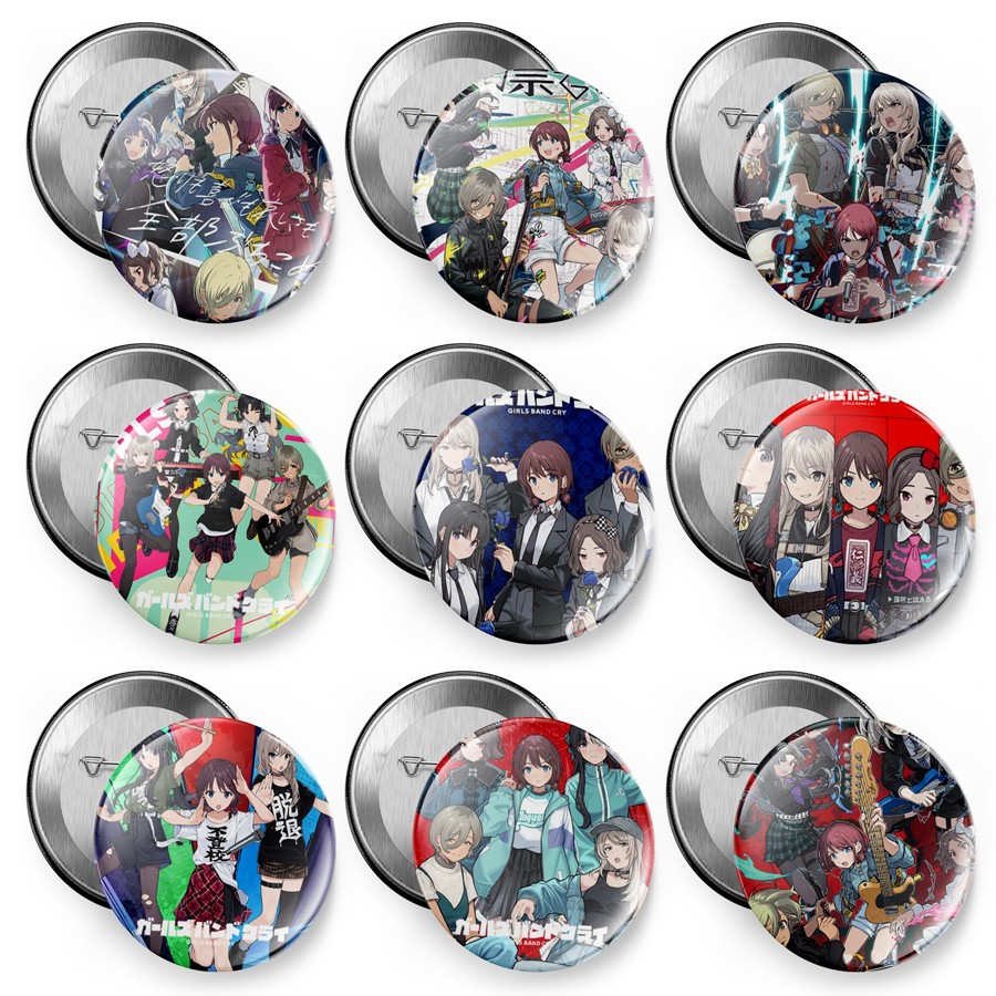 少女乐队呐喊胸章谷子挂件冰箱贴