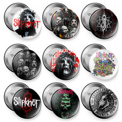 slipknot活结胸章吧唧磁吸冰箱贴