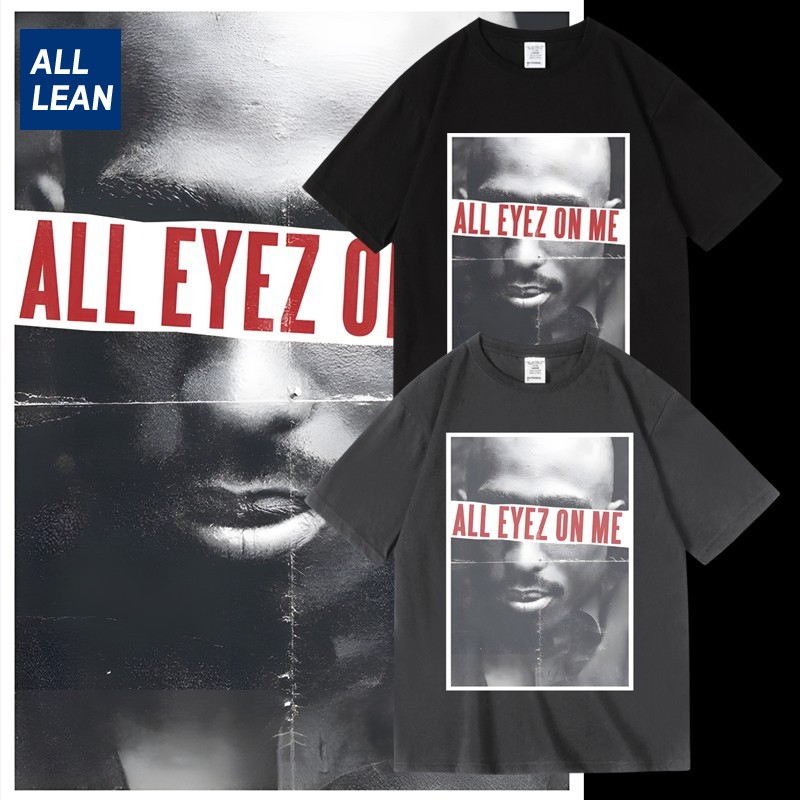 tupac印花半袖短袖男女夏季男