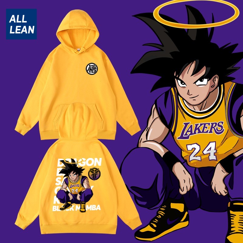 悟空联名科比连帽加绒卫衣