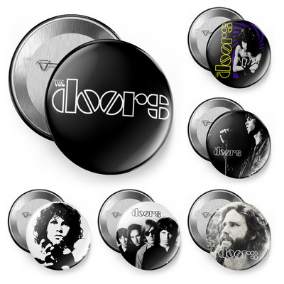 大门乐队吧唧徽章胸章挂件冰箱贴