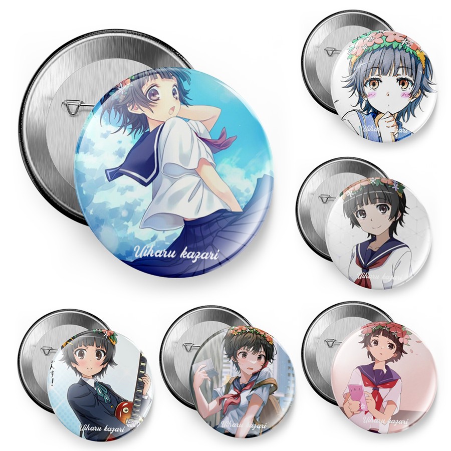 初春饰利吧唧胸章谷子挂件冰箱贴