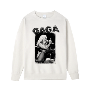ladygaga嘎嘎欧美流行老鳖周边衣服男女中性通款圆领卫衣春秋潮牌