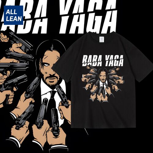 疾速追杀印花短袖半袖男夏季