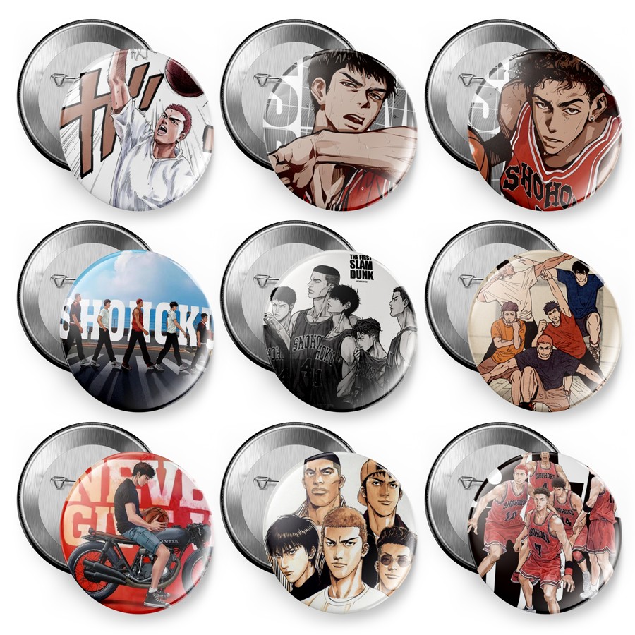 灌篮高手吧唧胸章书包挂件冰箱贴