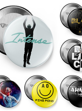 ARMIN VAN BUUREN电音百大DJ阿明哥吧唧徽章图章别针磁贴冰箱贴