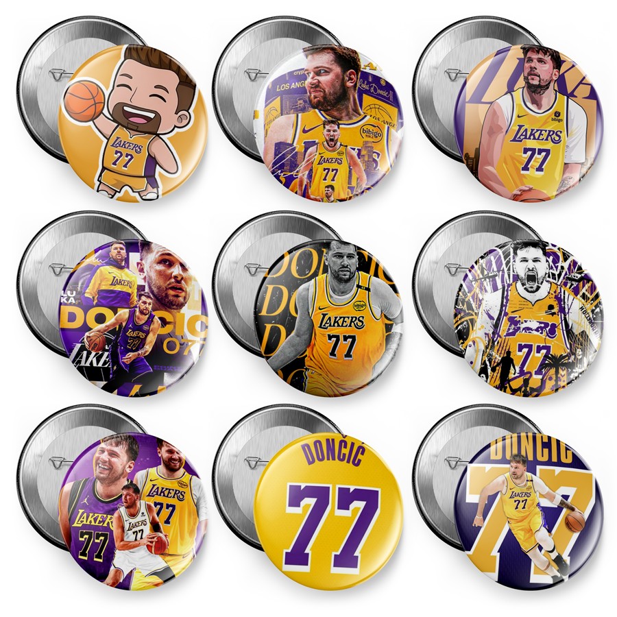 东契奇吧唧胸章书包挂件磁冰箱贴