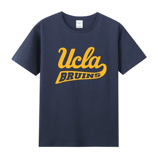 男女款bfT恤美国美式usc南加州大学篮球名校ncaa印花周边纯棉短袖
