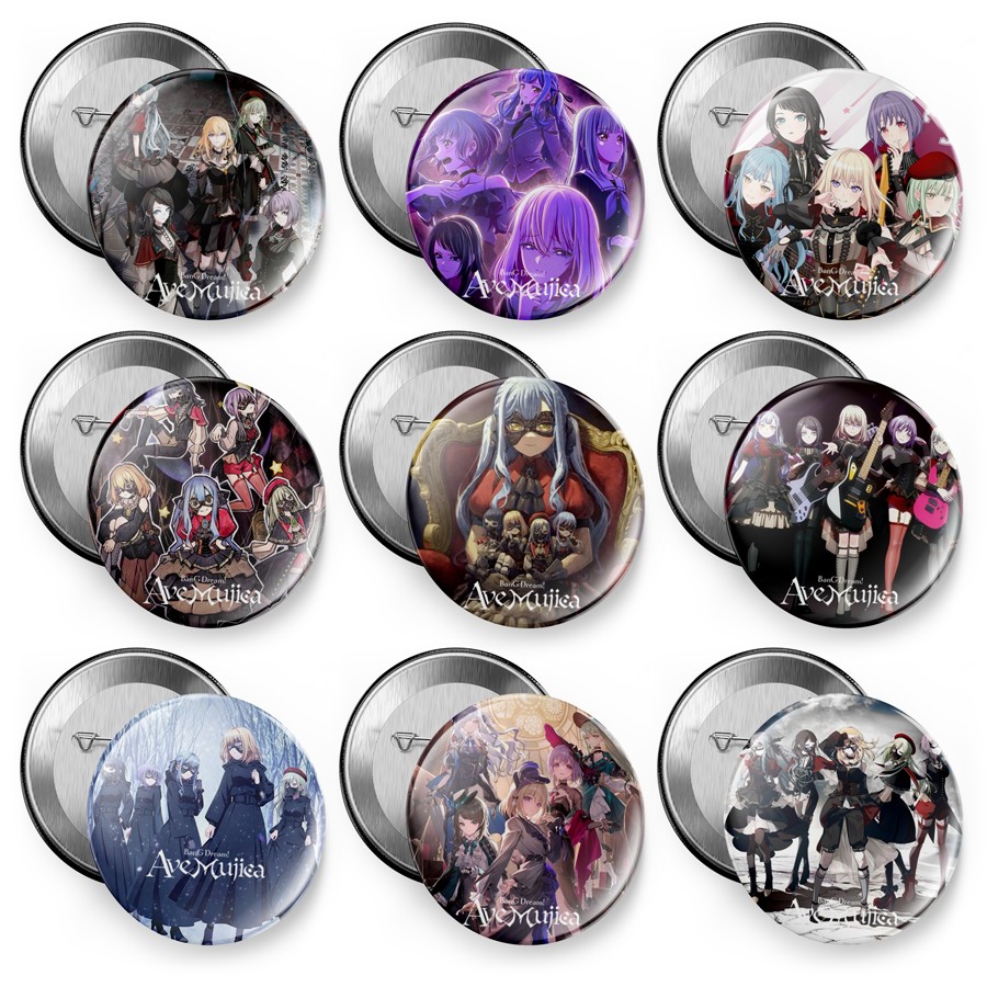 AveMujica谷子吧唧胸章冰箱贴