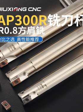 数控铣刀杆300R抗震立铣刀杆直角cnc铣床BAP 21 17飞刀杆16 R0.8