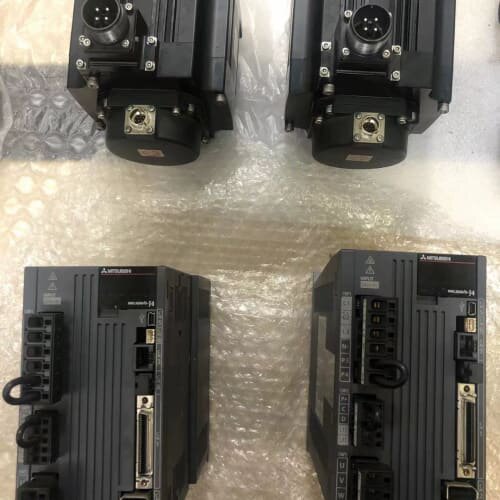 议价 三菱伺服驱动器 MR-J4-200B 电机 HG-SR152可维修