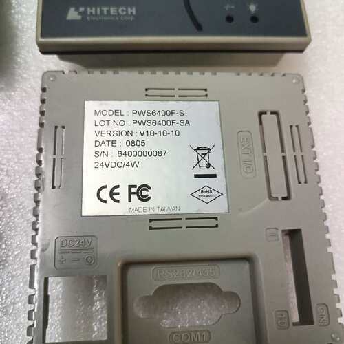 议价HITECH PWS6400F-S触摸屏可维修