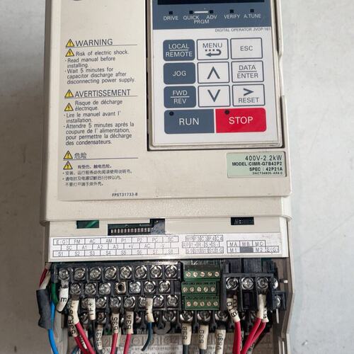 议价安川变频器CIMR-G7B42P2 2.2KW 380可维修