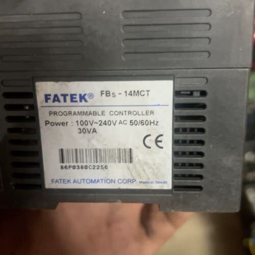 议价 FATEK FBS-14MCT PLC控制器，，功能可维修