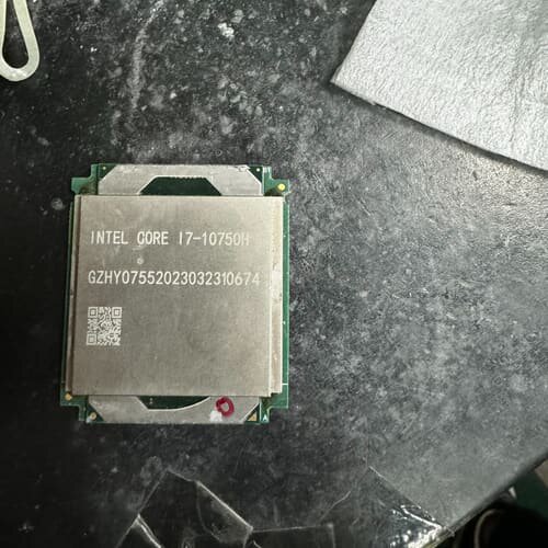 议价 i7-10750H处理器，成色还可以，有点使用痕迹，可维修