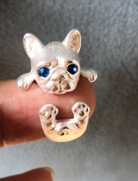 复古生肖动物单身风情侣对戒