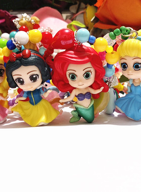 七彩五角星混色串珠可爱小梅项链