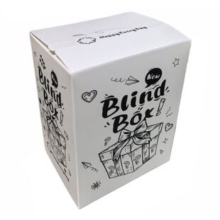 缪系毛绒包挂盲盒盒子 手作DIY杯子包装盒 抖音潮玩盲盒空盒