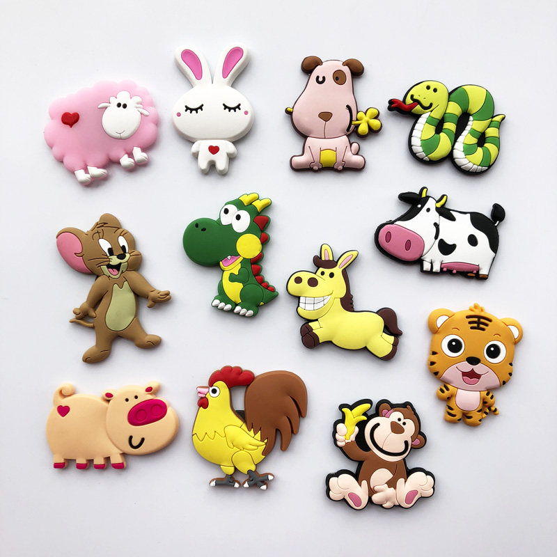 十二生肖冰箱貼磁貼早教帖壹套兒童個性創意卡通可愛磁力貼磁鐵貼在類目 家居飾品, 貼飾, 冰箱磁性貼中 - 來自Buy2taobao.com提供專業的淘寶代購服務