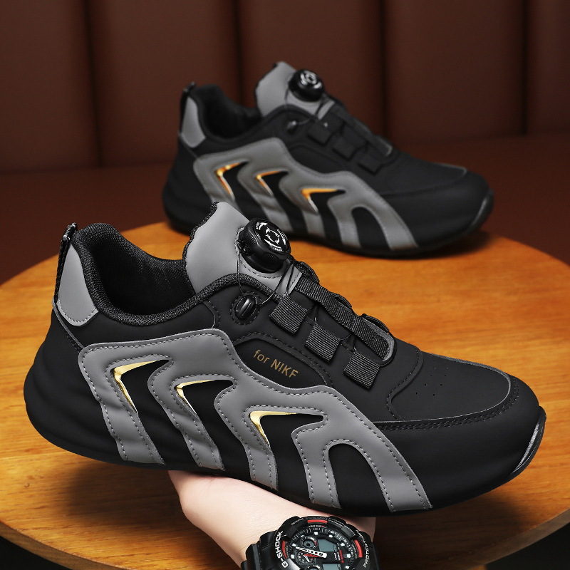 Temu男鞋2024新款春季大码45运动鞋时尚透气休闲百搭跨境老爹鞋