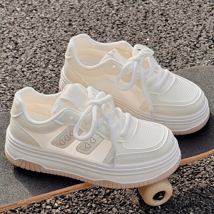 夏季女鞋小白鞋女配裙子2025新款爆款网鞋透气网面休闲鞋子运动鞋,女鞋,休闲板鞋,淘宝优惠券,粉丝福利购,淘宝优惠卷
