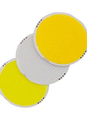 COB光源 LED灯珠 cobled 12v 倒装集成 圆形 108*108MM 60w 蓝色