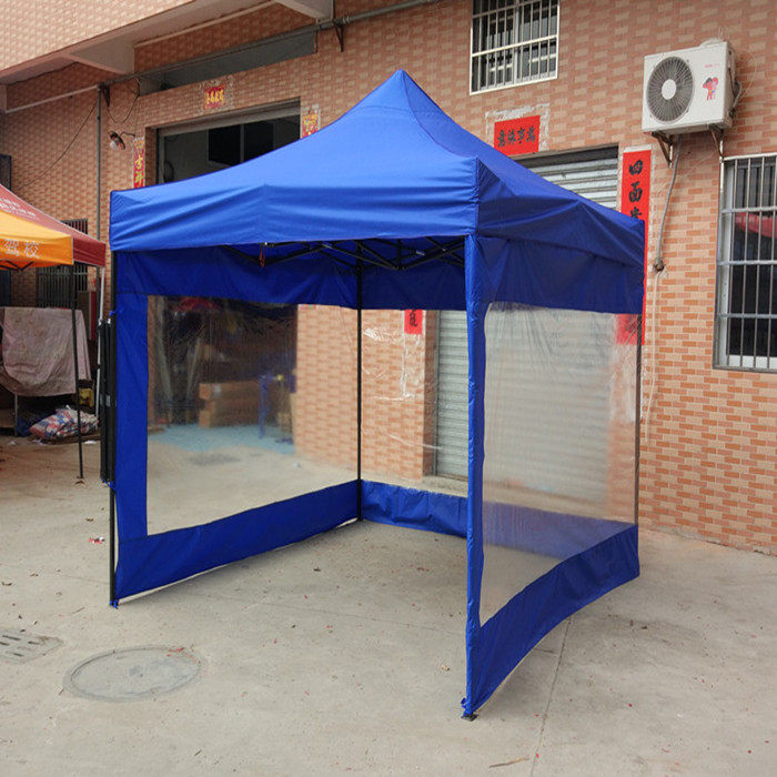 户外广告帐篷印字折叠四脚大地摊摆摊雨棚停车棚汽车遮阳棚围布