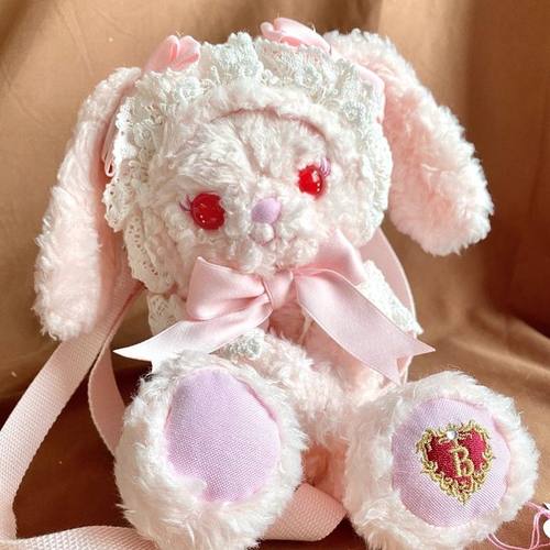 国内现货高仿日本斜挎包兔熊