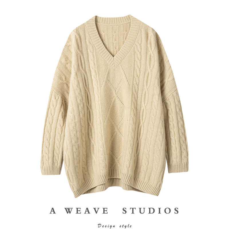 冬凤凰高端100%纯山羊绒衫