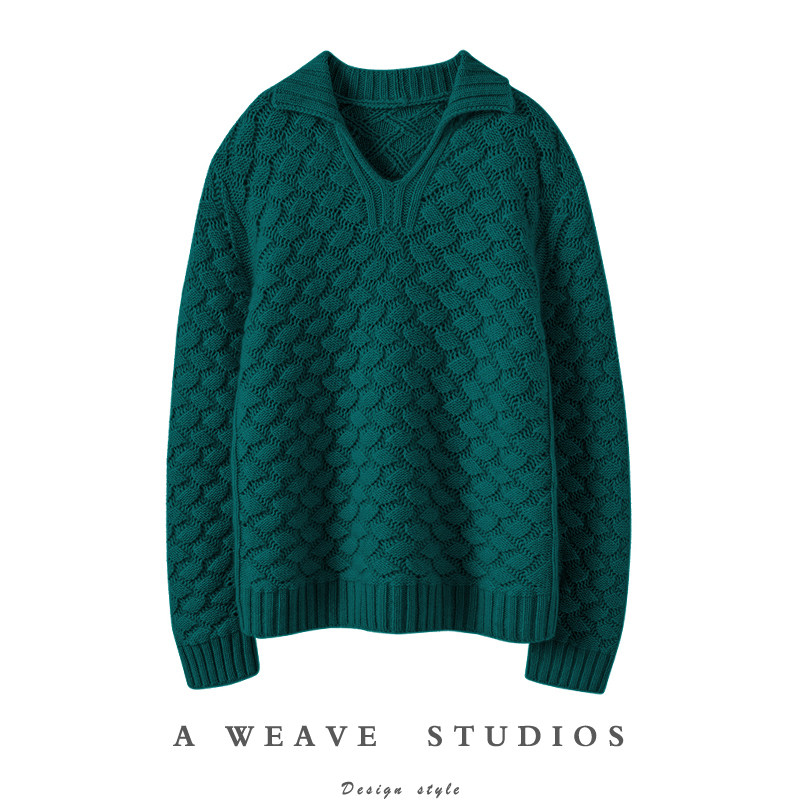 冬凤凰高端100%纯山羊绒衫