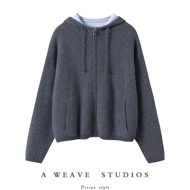 冬凤凰高端100%纯山羊绒衫