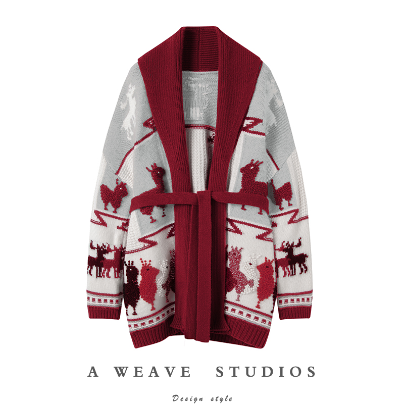 冬凤凰高端100%纯山羊绒衫