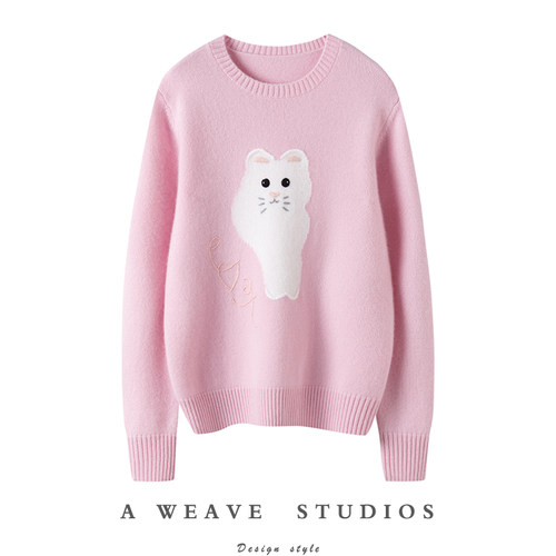 冬凤凰高端100%纯山羊绒衫