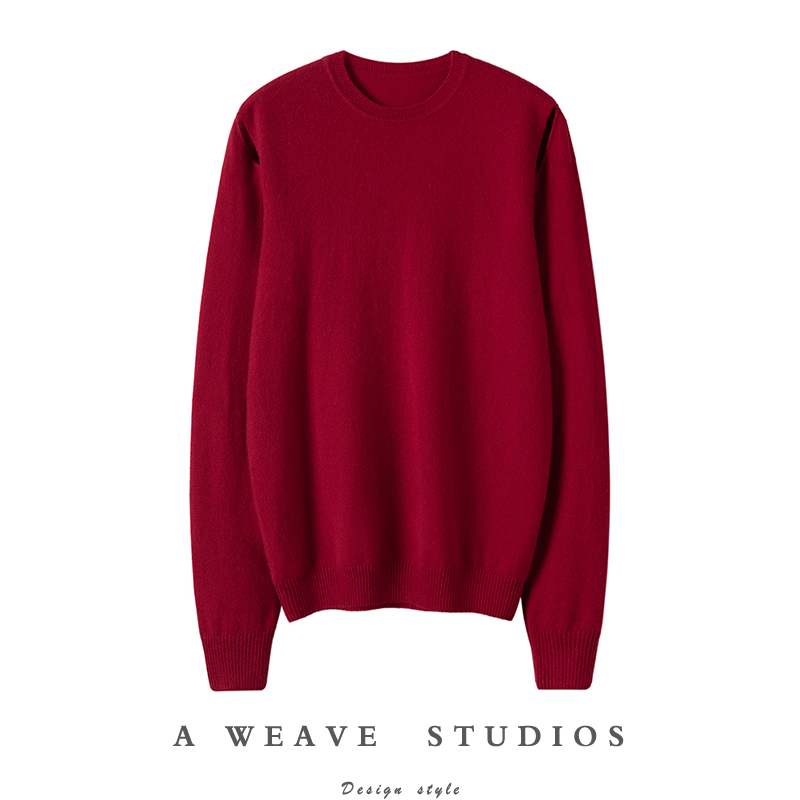 冬凤凰高端100%纯山羊绒衫