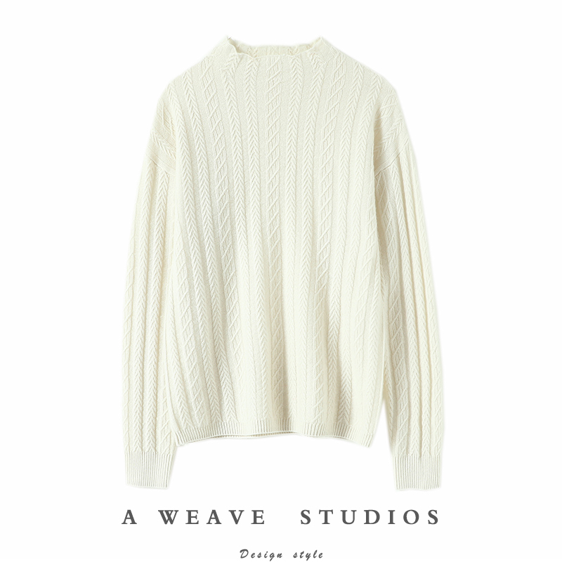 冬凤凰高端100%纯山羊绒衫