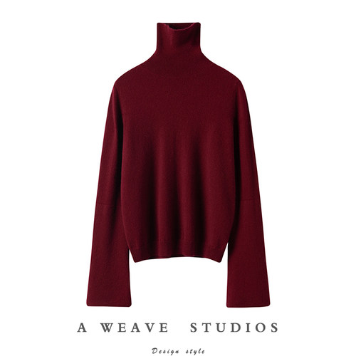 冬凤凰高端100%纯山羊绒衫