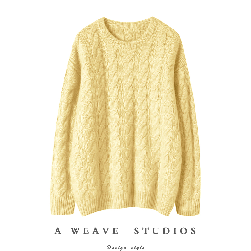 冬凤凰高端100%纯山羊绒衫