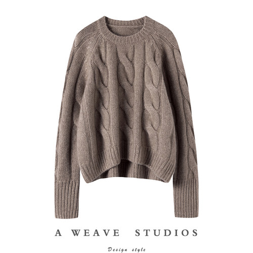 冬凤凰高端100%纯山羊绒衫