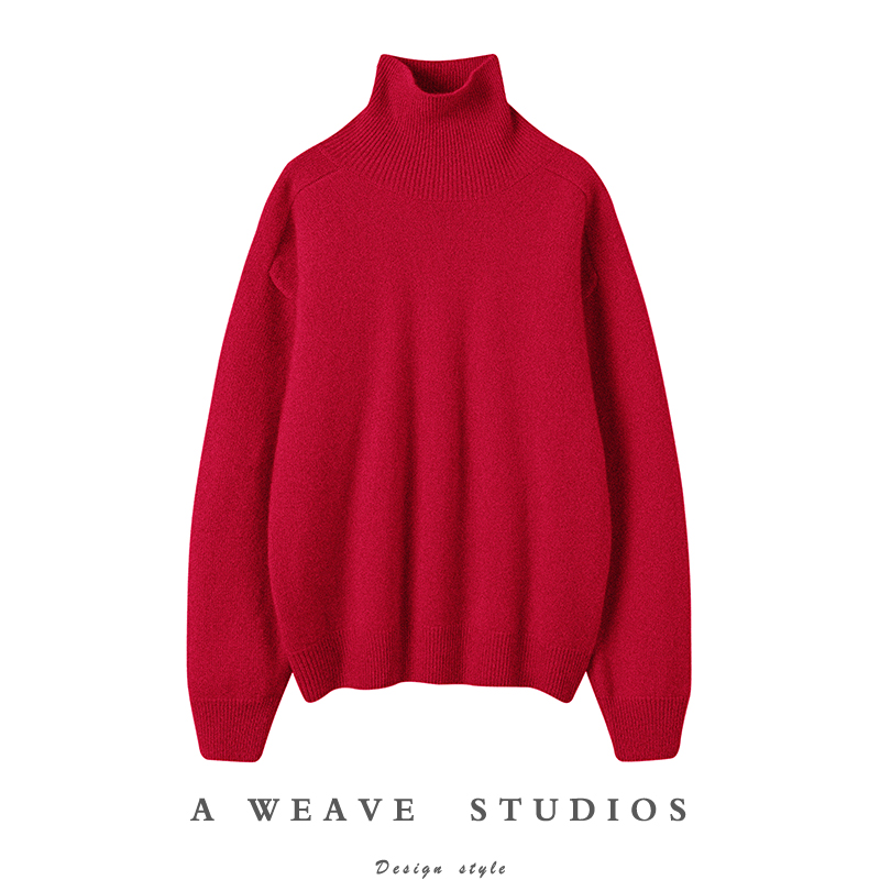 冬凤凰高端100%纯山羊绒衫