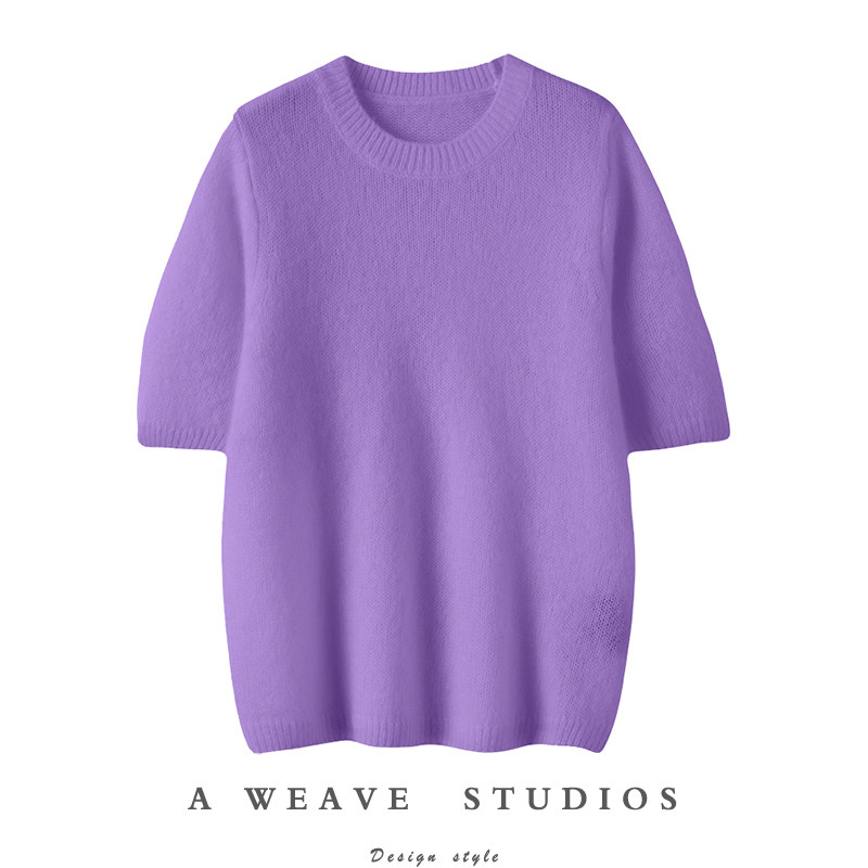 轻奢软糯~蓬松绒感羊绒中的“软黄金”羊绒衫佰搭复古圆领针织衫,女装/女士精品,羊绒衫,淘宝优惠券,粉丝福利购,淘宝优惠卷