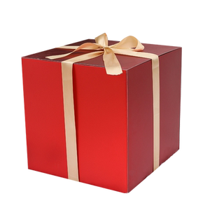 新年春节马年氛围装饰品红色礼物盒摆件美陈堆头商场橱窗场景布置