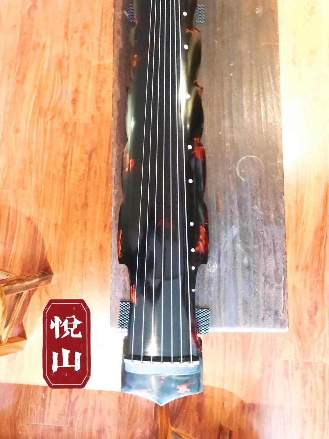 古琴收藏级初学者演奏专业纯手工生漆洛象式伏羲式蕉叶式可选悦山