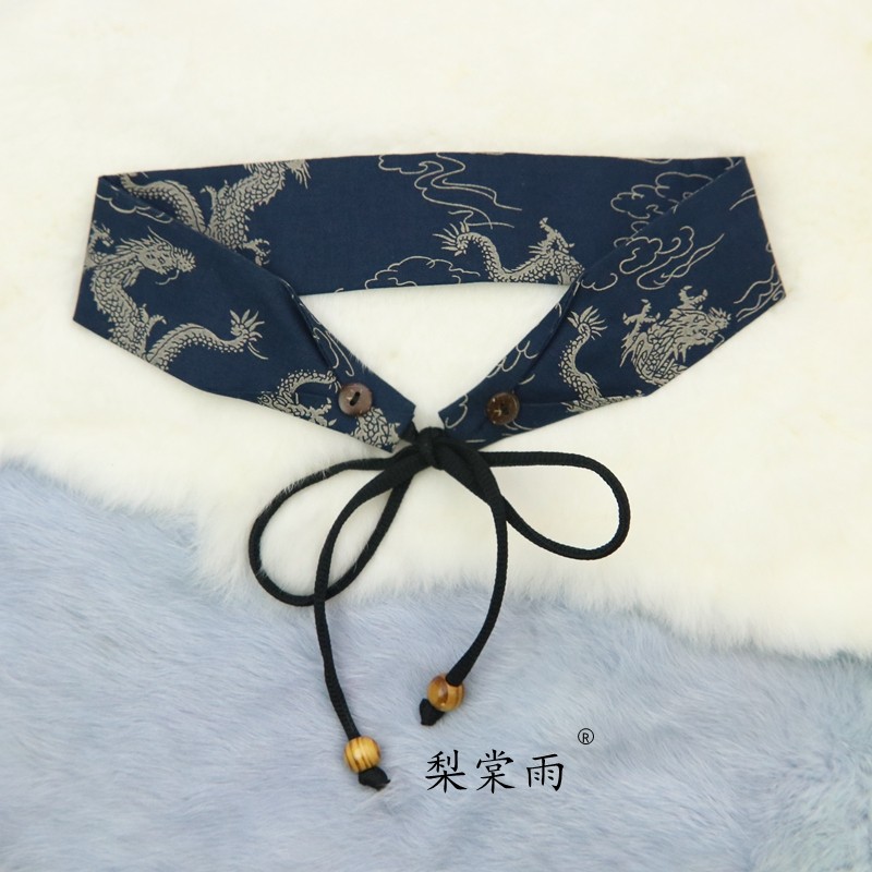 纯棉印花阻汗吸汗发带日常外戴表演古风发箍头绳潮人街头健身篮球