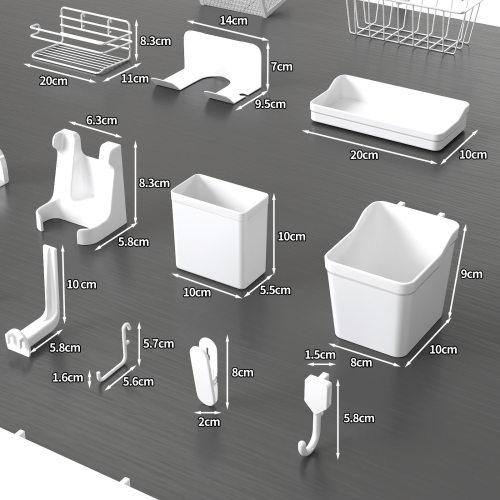 Hole board accessories multifunctional hook partition DIY n
