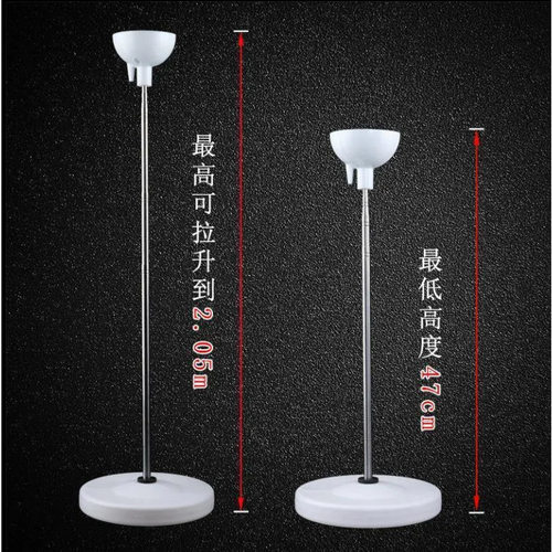 Balloon road guide 30cm crystal pole column small base set