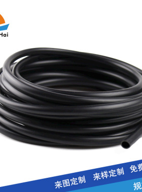 pvc黑色园林软管排水耐磨耐压新料ROHS10*8pvc塑料下水管