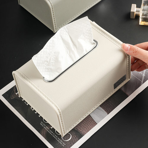 Tissue box, paper drawer, living room, light luxury style,